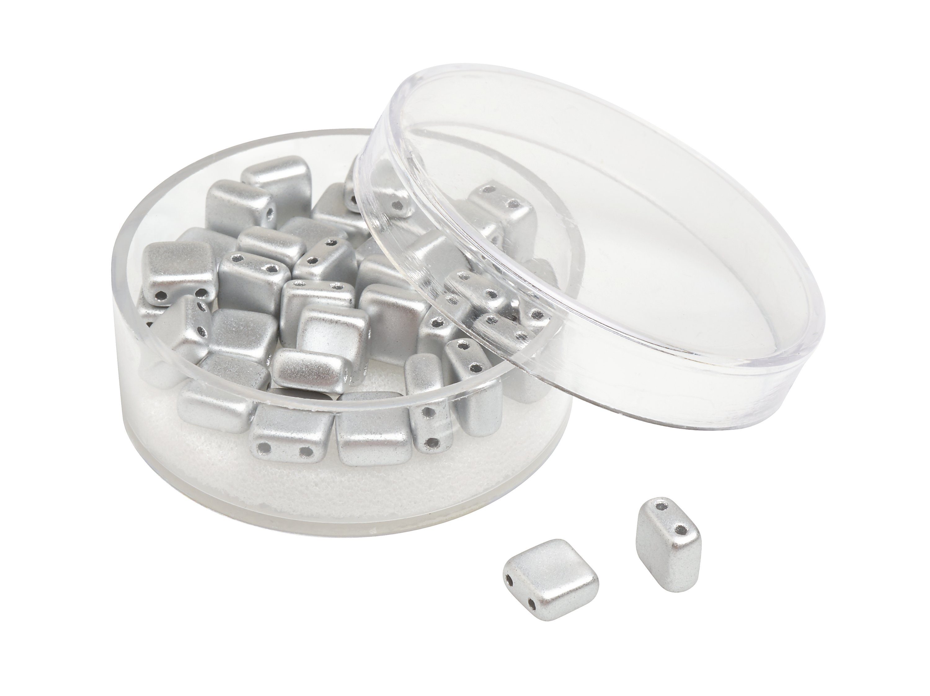 Pracht Bastelperlen Hole Square Deluxes, (35-tlg), 35 Stück