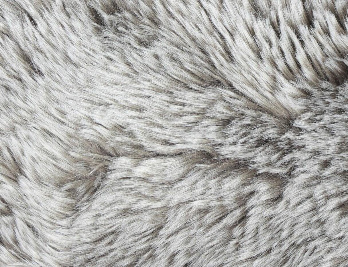 Home-trends24.de Tischläufer Tischläufer Kunstfell Braun Beige Mitteldecke Tischdecke 30x120cm – Bild 4 von 5