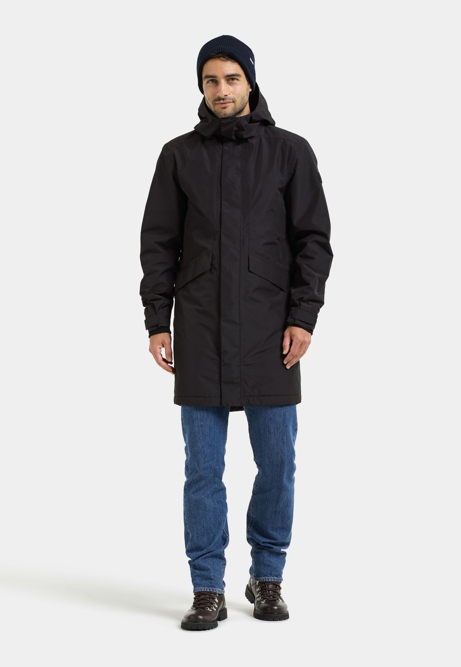 Didriksons Winterjacke Herren Wintermantel Wasserdicht KENNY mit Kapuze mit Taschen