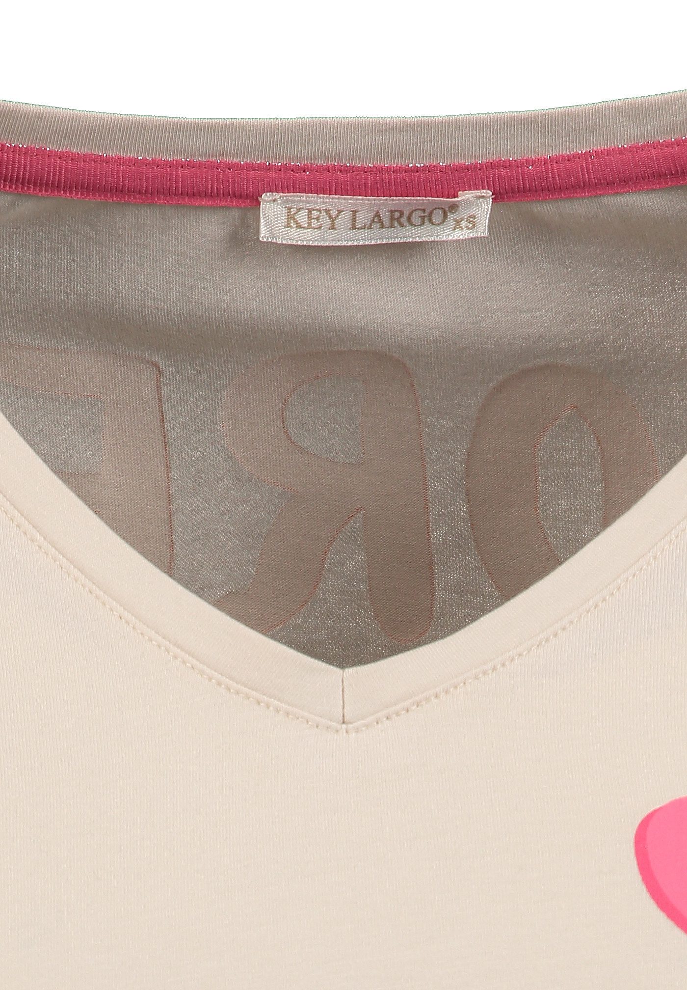 Key Largo T-Shirt WT AMOR round (1er)