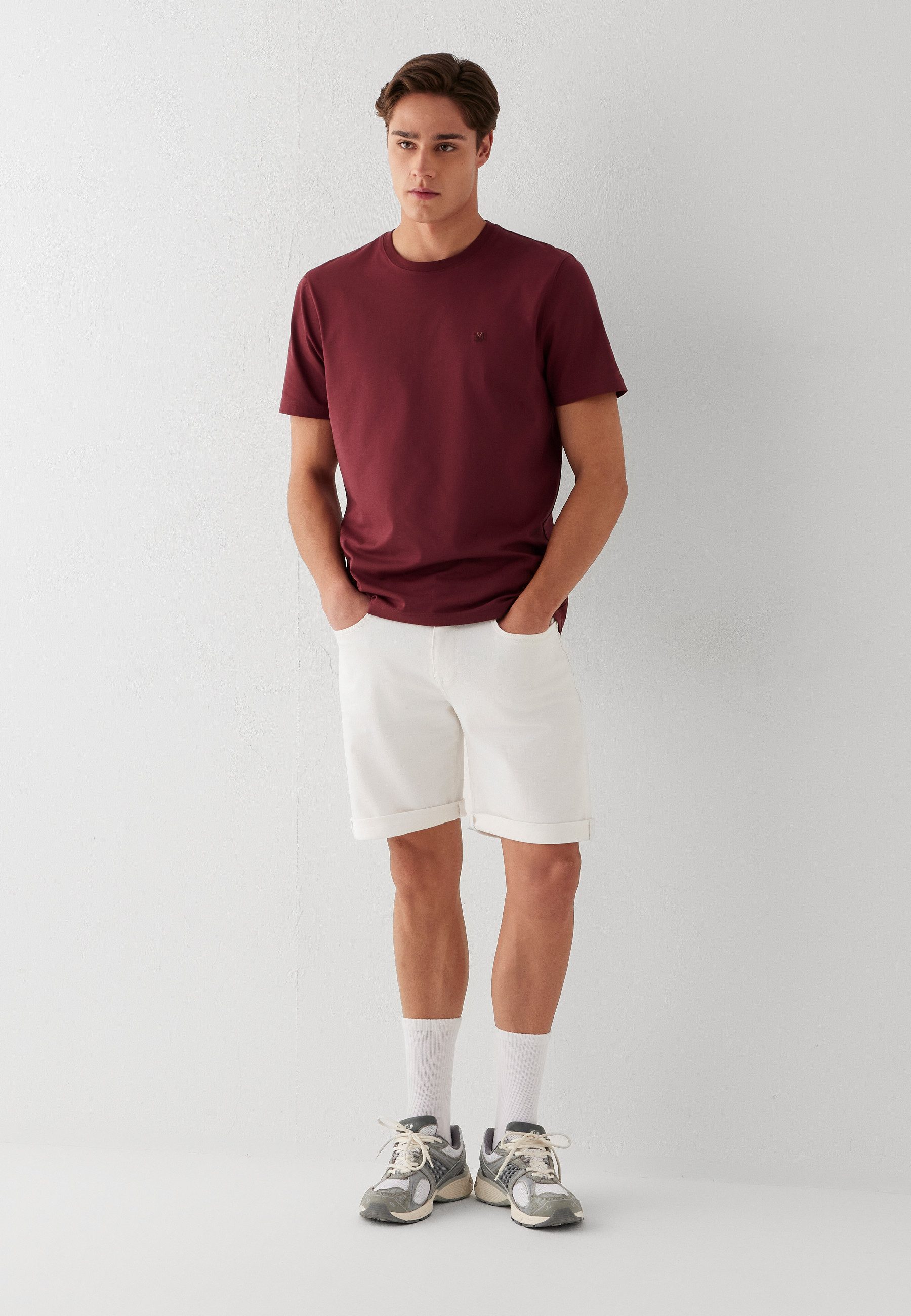 Mavi Straight-Jeans BRIAN Slim Fit Denim Shorts