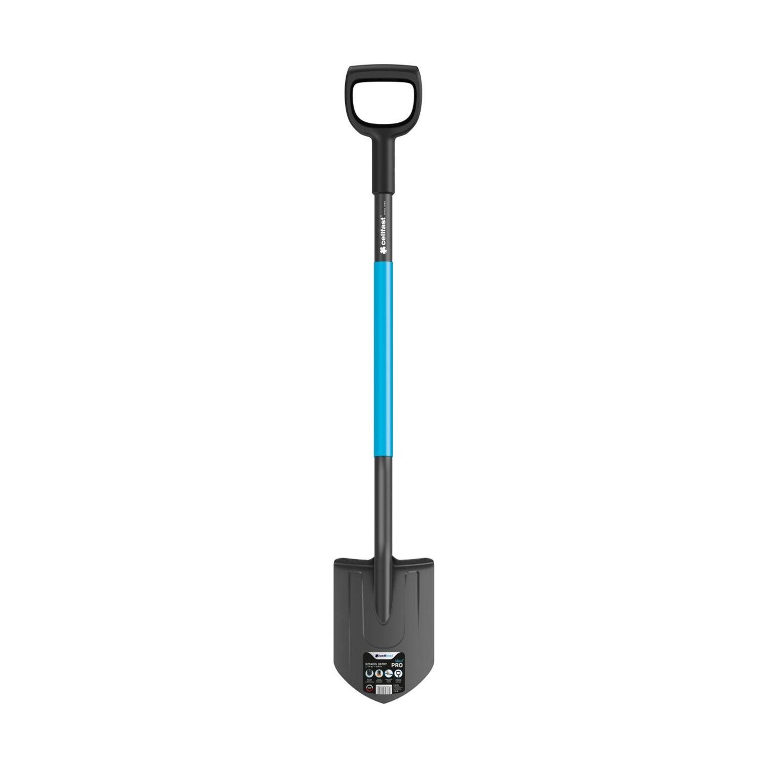 Cellfast Spaten 40-204 Ideal Pro, 1200 mm Ergonomischer scharfer Spaten