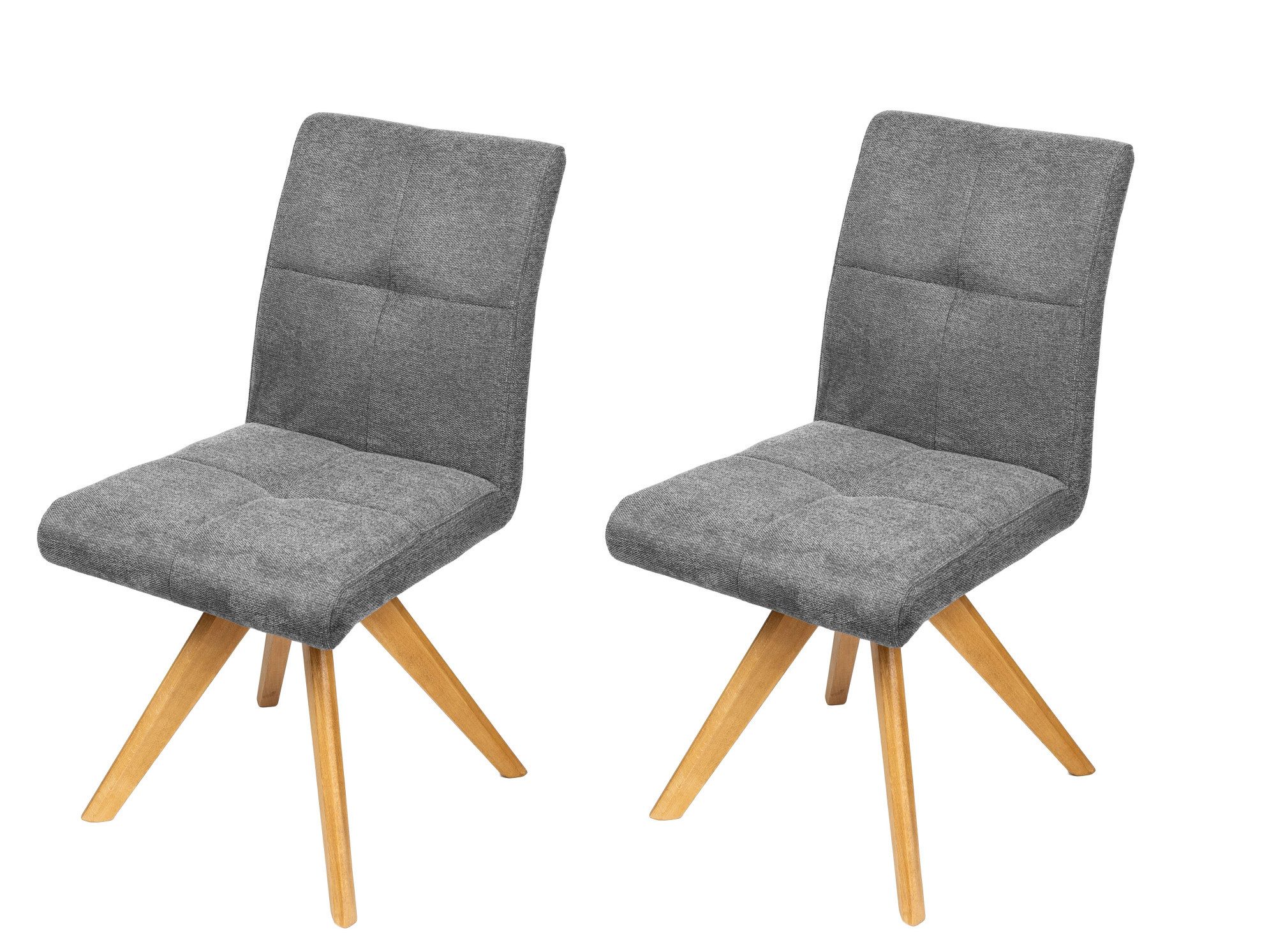 Home affaire Drehstuhl Ida Polsterstuhl, Küchenstuhl, 4-Fußstuhl (2 St), 18 günstig online kaufen