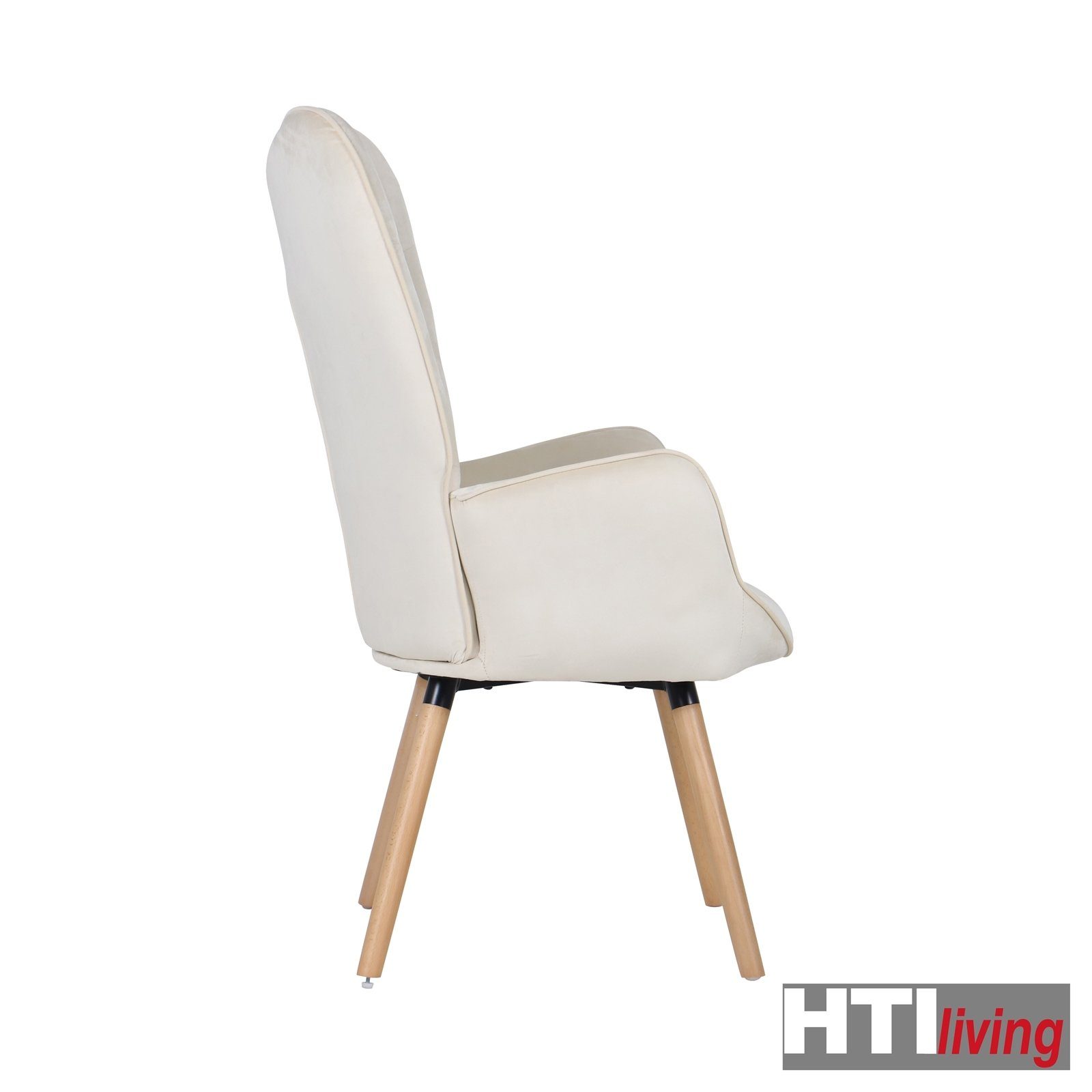 | Beige Loungesessel Loungesessel Beige HTI-Living Cassidy