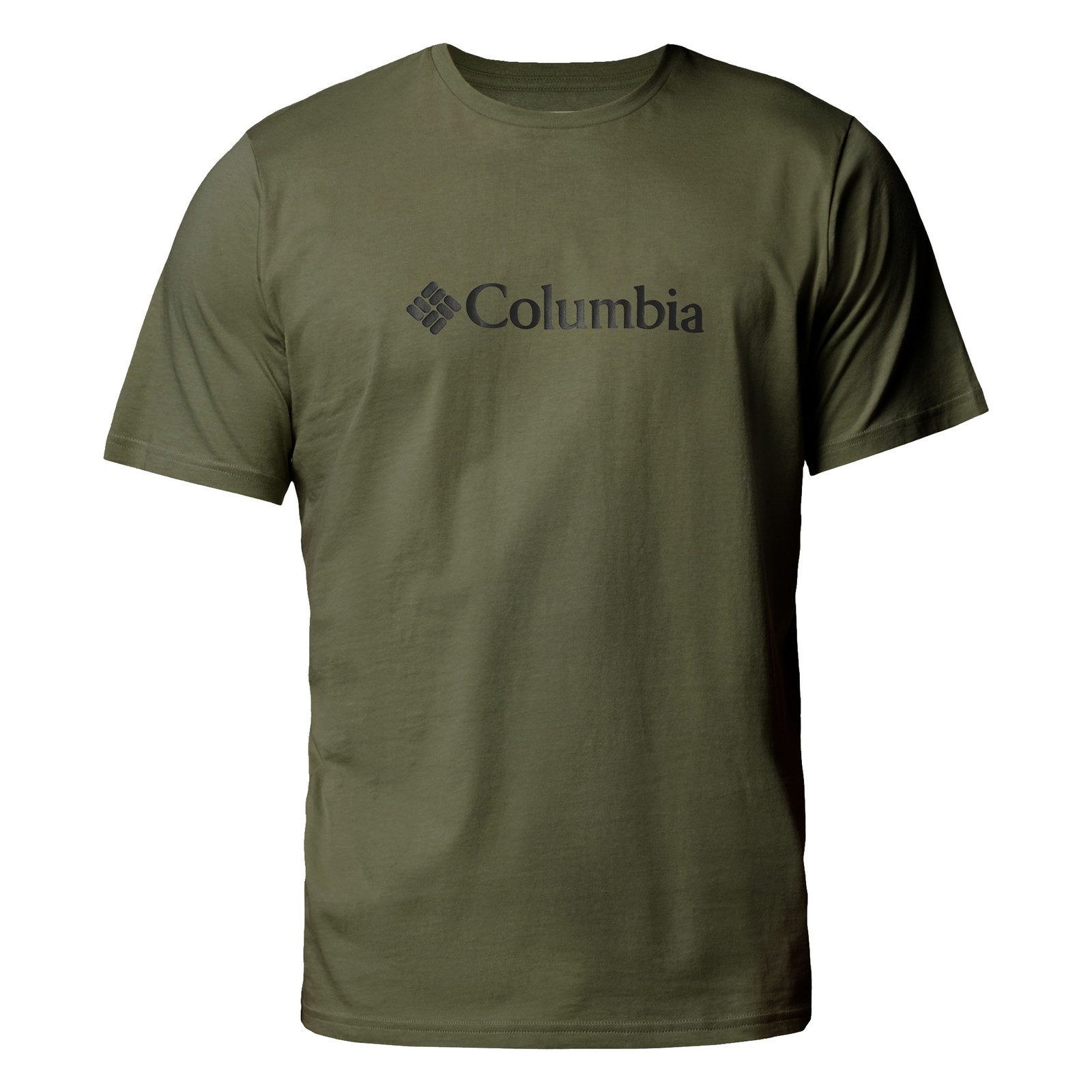 Columbia T-Shirt CSC Basic Logo™ Shirt mit geripptem Rundhalsausschnitt