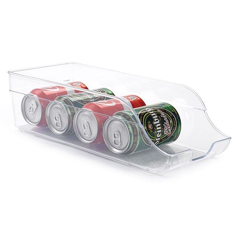 für Kühlschrankboxen Kühlschrank-Organizer Dosen transparent Dosenhalter für Flaschenablage Kühlschrank-Organizer Dosen, meberg Zubehör Kühlschränke, transparent für Kühlschrankboxen