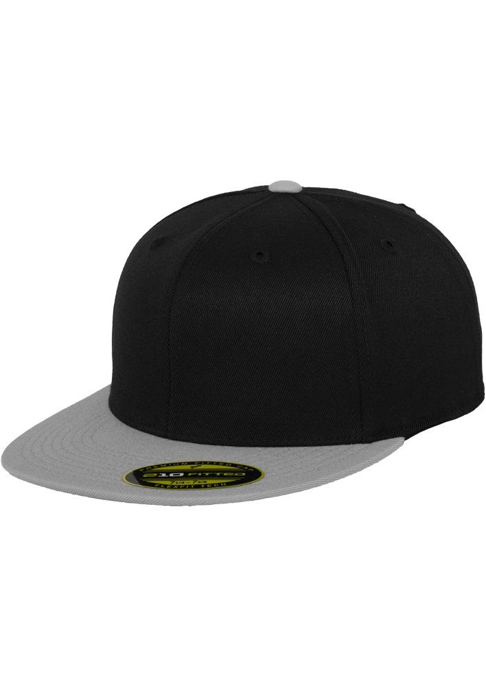 [Shop zum Verkauf mit dem niedrigsten Preis] Flexfit Flex Cap Accessoires Premium black/grey 210 Fitted 2-Tone