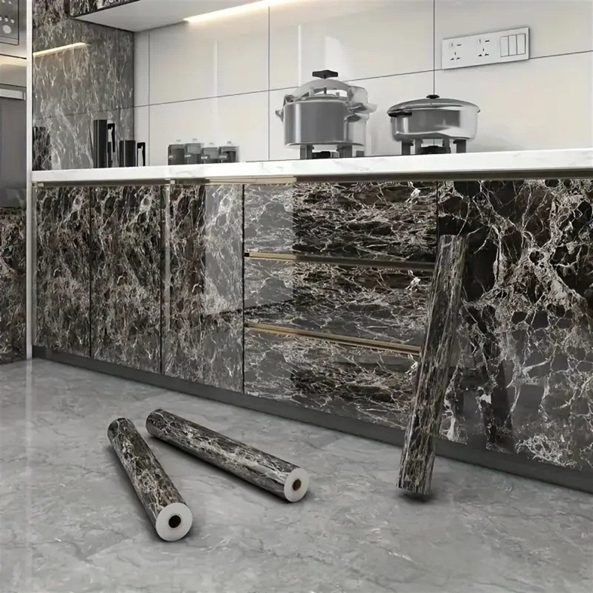 HomeBella Vinyltapete Selbstklebende Tapete – Wasserfest günstig online kaufen