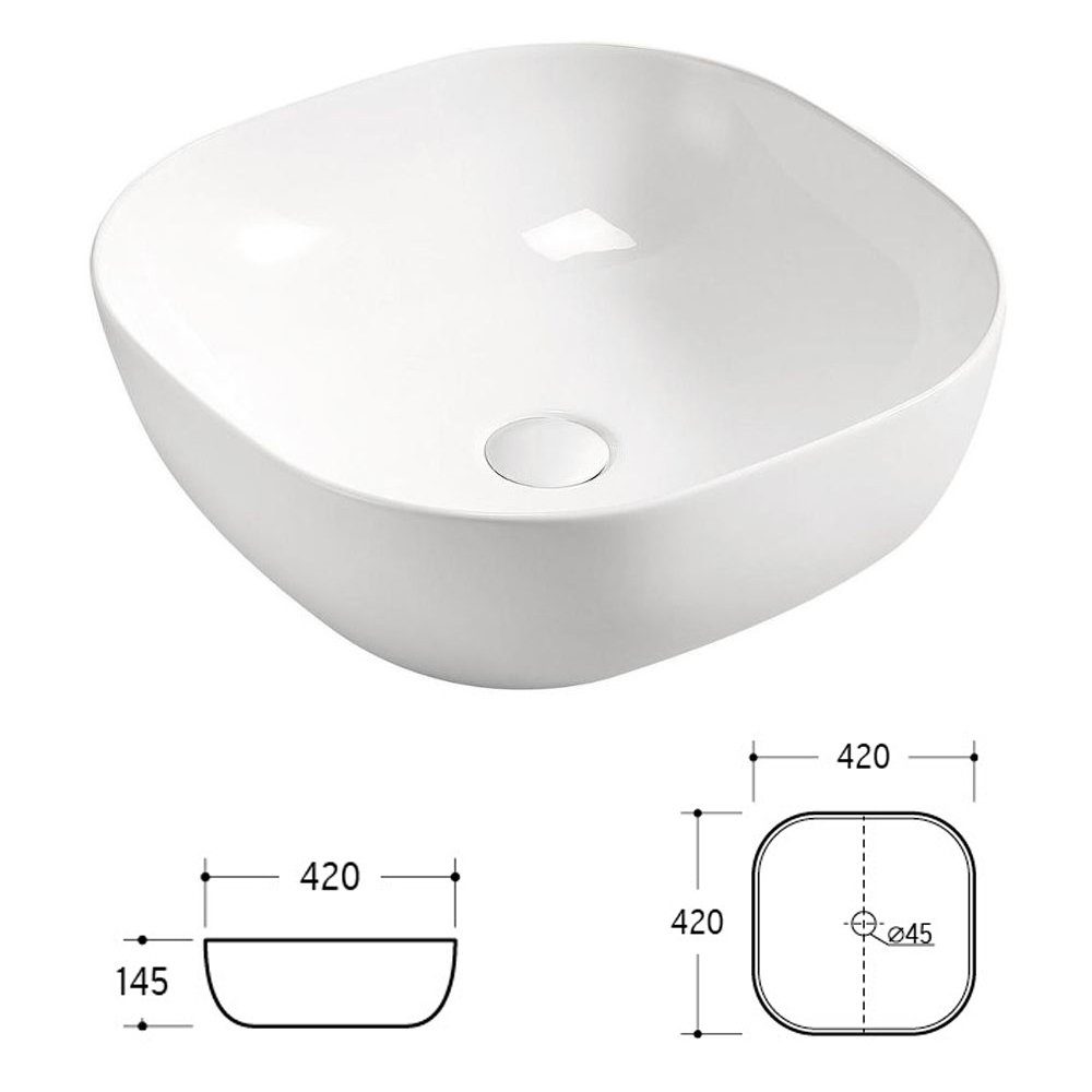 Lomadox Badmöbel-Set ADELAIDE-56-CASHMERE, (Spar-Set, 2-St., Waschtisch Hochschrank Keramikwaschbecken), 80cm Waschtisch, kaschmir und Eiche mit gerillter Front