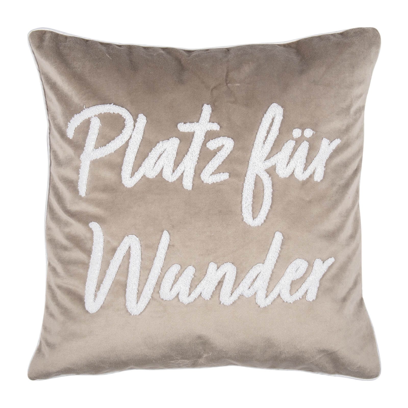 PAD Dekokissen Kissenhülle Letters Platz für günstig online kaufen