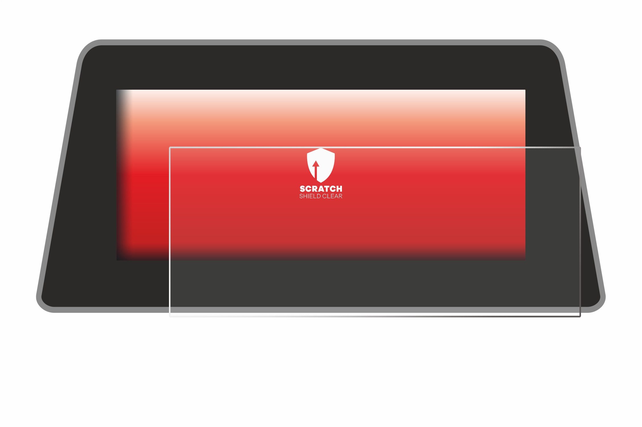 upscreen Displayschutzfolie Schutzfolie für BMW 5 G30/G31 Navigation Business 2017-2019, Displayschutz Schutz Folie Klar Transparent