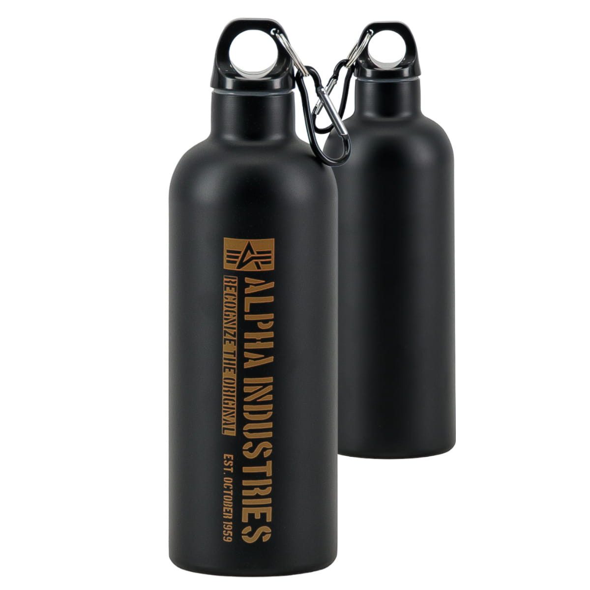 Alpha Industries Isolierflasche Alpha Industries Thermosflasche Edelstahl / Logo Water Bottle, Kälteisolierend