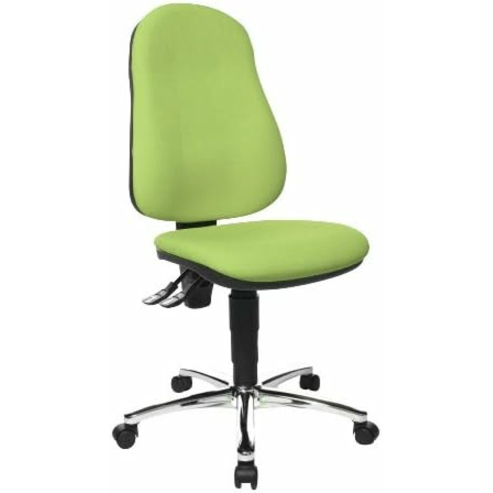 TOPSTAR Bürostuhl Bürostuhl Point 60, 8169G05 grün, chrom Stoff