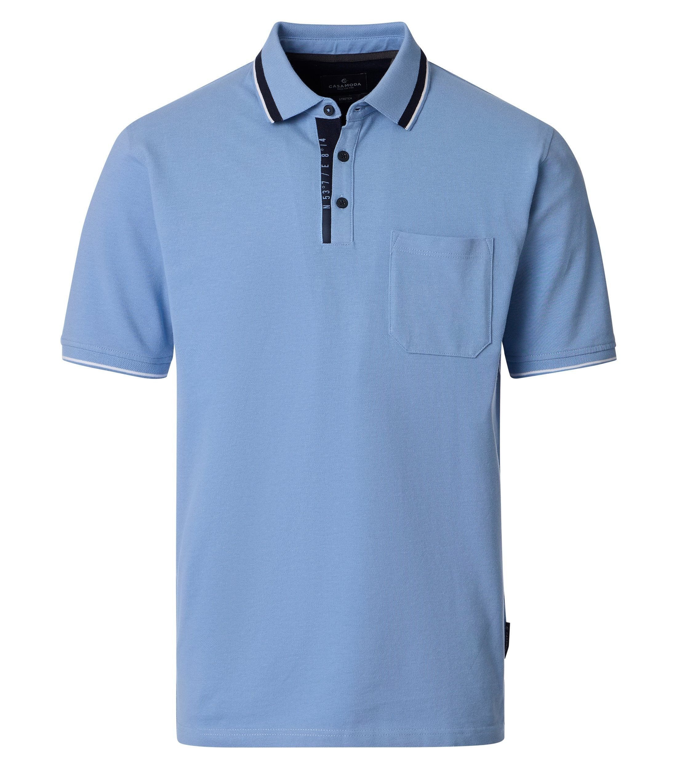 Poloshirt CASAMODA Polo-Shirt uni