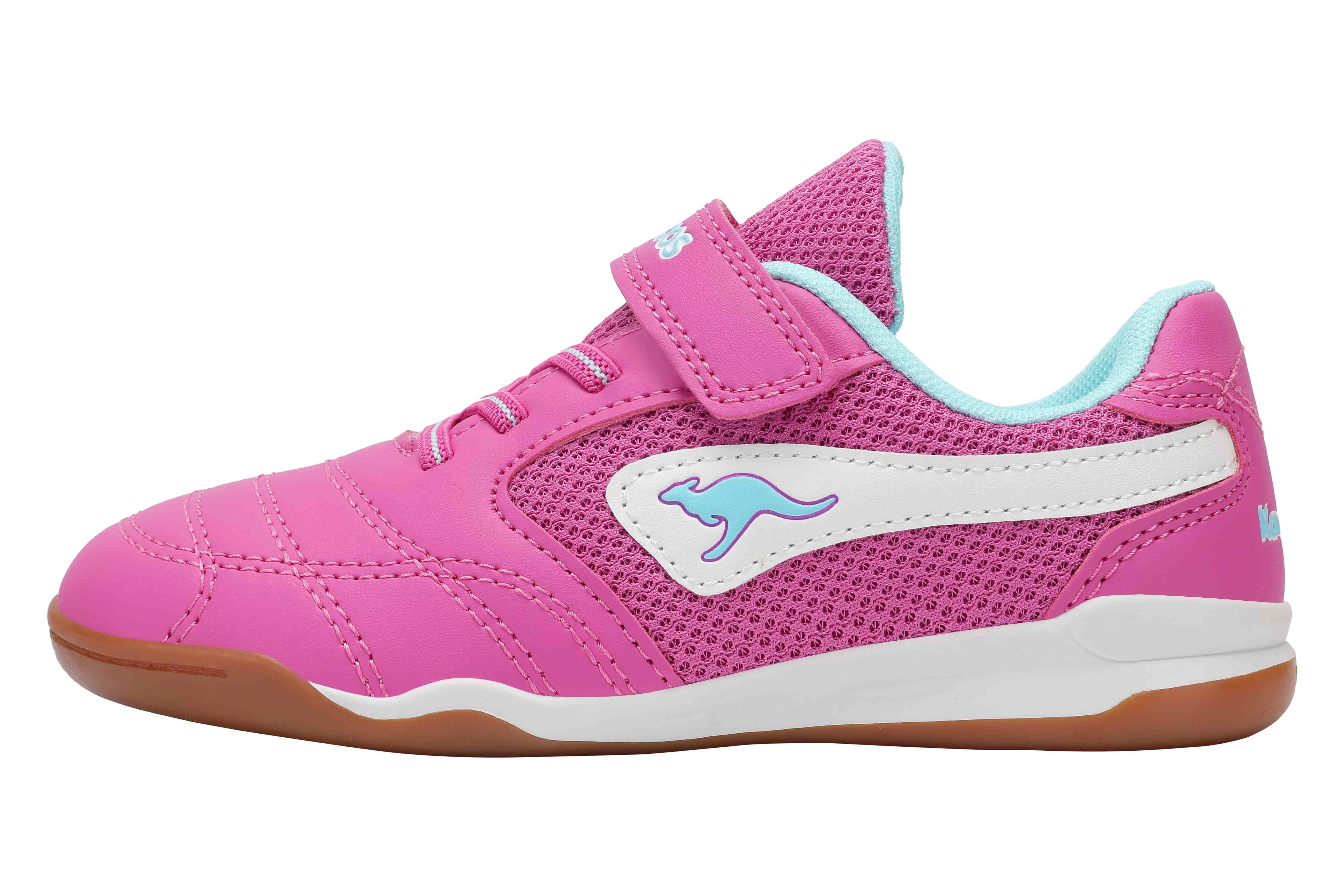 KangaROOS K-BRACEYARD EV Indoorschuh (für Kinder & Jugendliche) Hallenschuh, mit Klettverschluss – Bild 2 von 5