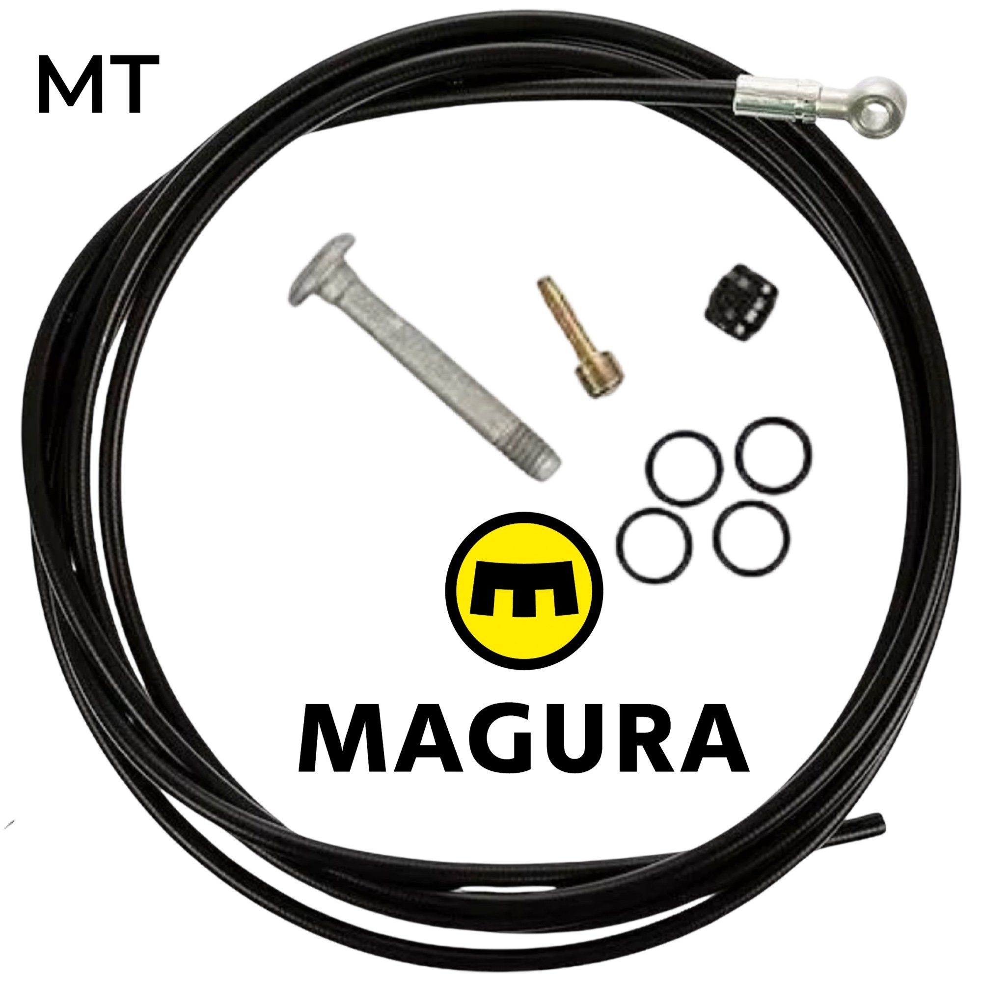Magura Scheibenbremse Magura MT8 MT6 MT4 Hochdruck Bremsleitung Disc Tube 2.2 90 Grad