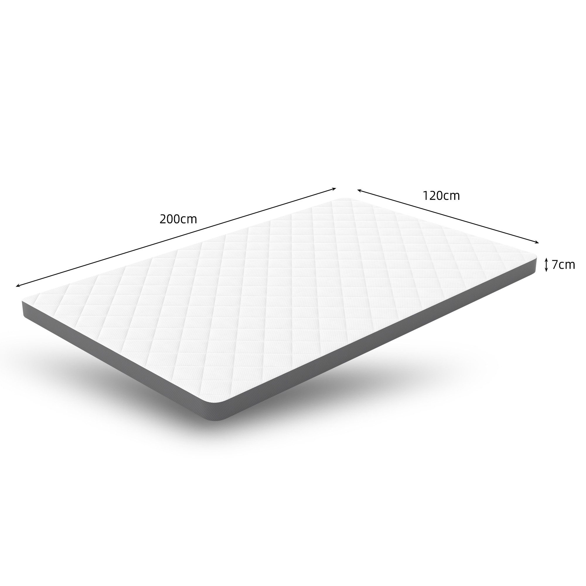 Taschenfederkernmatratze Federkernmatratze für Schlafsofa, Klappbett, Celya, (Komfortable Matratze, H3 Härtegrad, Höhe 7 cm), 7-Zonen Matratze, Ergonomische Körperanpassung