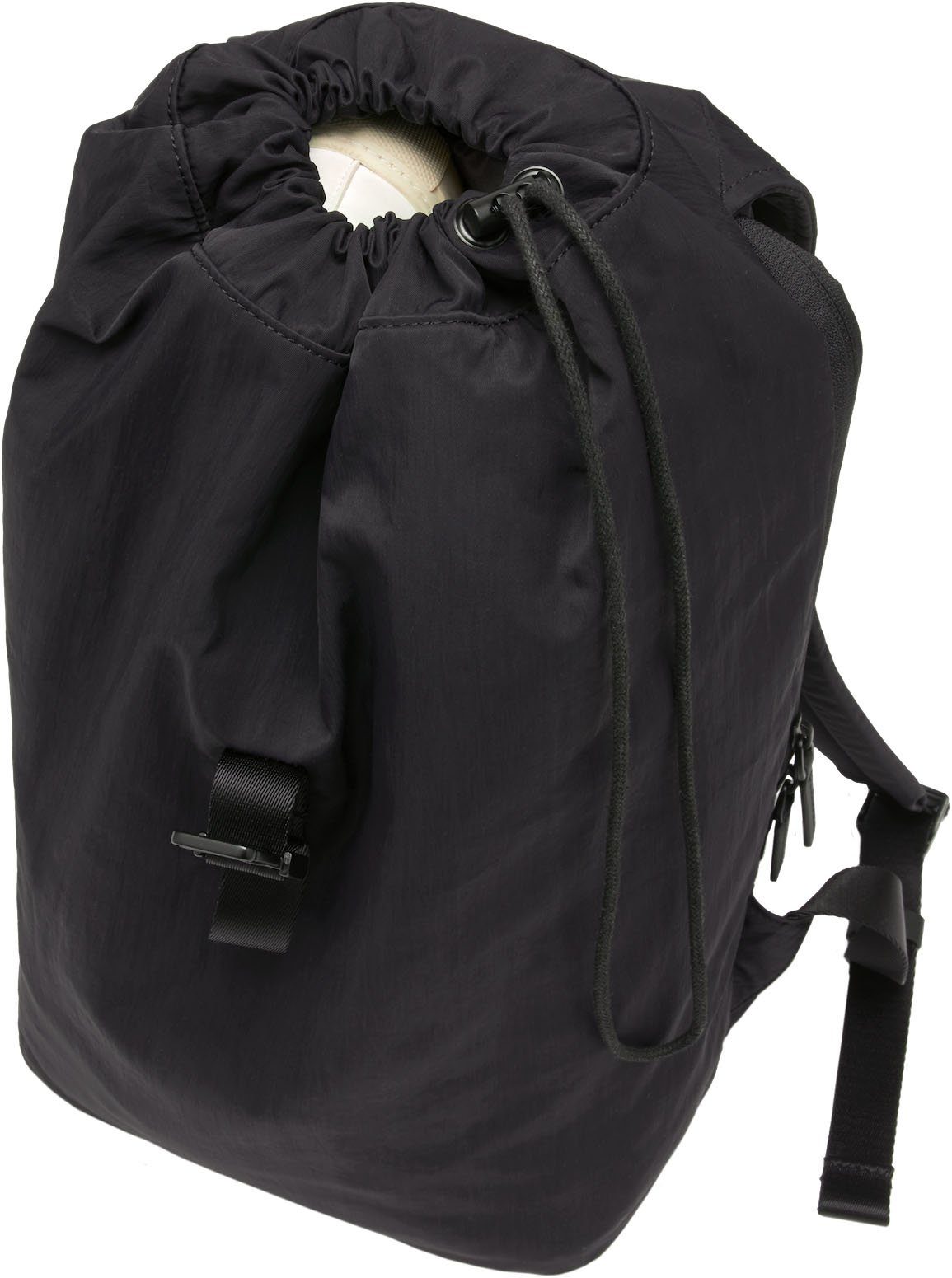 mit zum Horizn Material Studios 13-Zoll Black recyceltem Laptoprucksack Teil Chiado, Laptopfach; separatem aus All