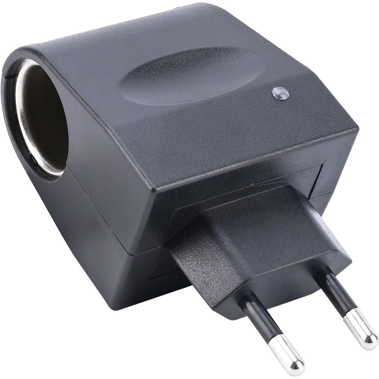 Casativo Spannungswandler 1000mA-Spannungswandler 230V auf 12V Gleichrichter Kfz-Steckdose-12W, (1 St., 1er-Set & 2er-Set), 230V zu 12V Kfz-Netzadapter für Geräte bis maximal 12 Watt / 1000mA