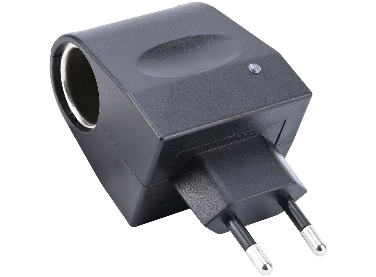 Casativo Spannungswandler 1000mA-Spannungswandler 230V auf 12V Gleichrichter Kfz-Steckdose-12W, (1 St., 1er-Set & 2er-Set), 230V zu 12V Kfz-Netzadapter für Geräte bis maximal 12 Watt / 1000mA