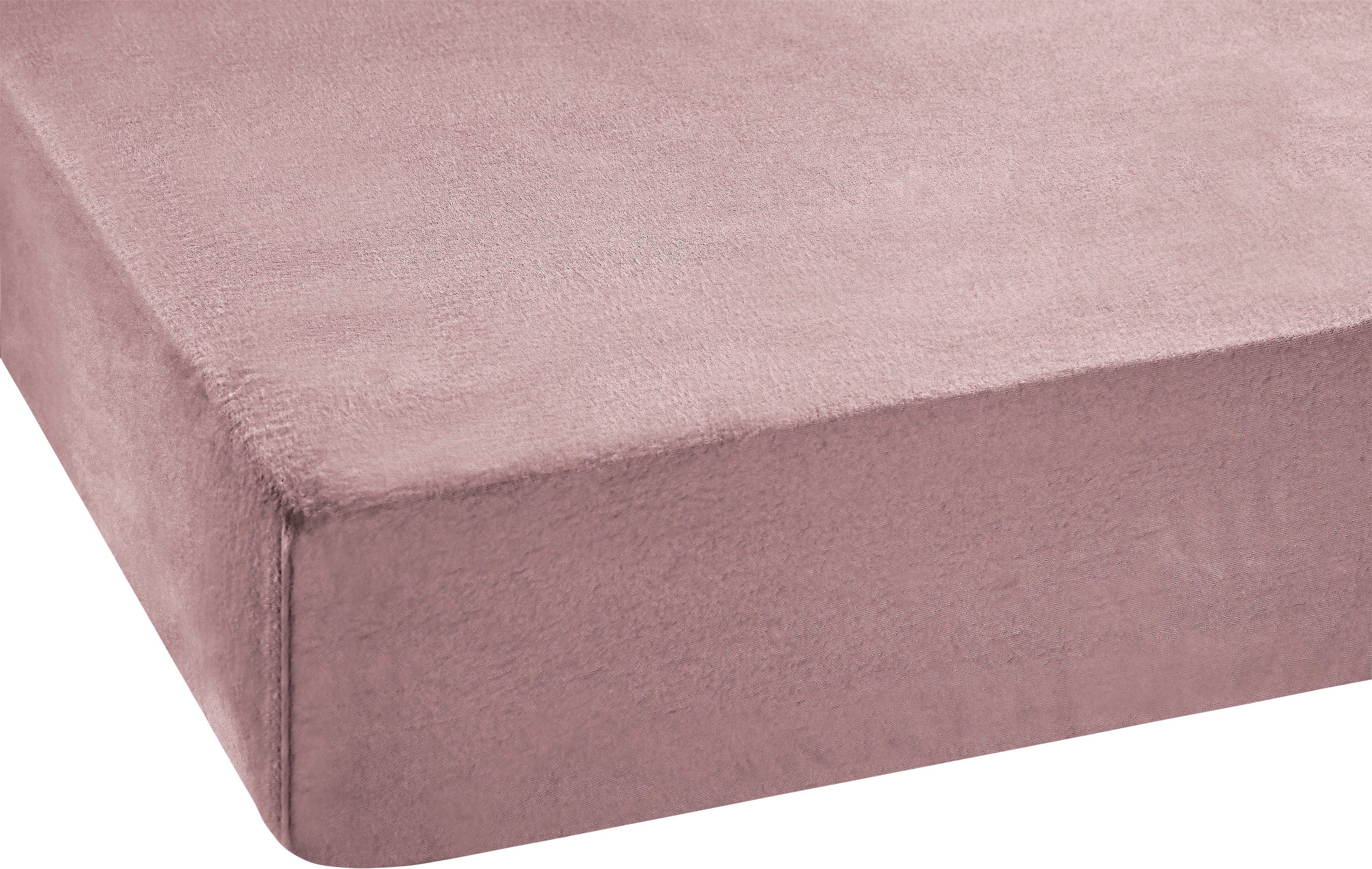 SETEX Spannbettlaken Feinbiber in Gr. 70x140, 90x200, 140x200 oder 180x200 cm, Feinbiber, Gummizug: rundum, (1 Stück), für Matratzen bis 23 cm Höhe, Winter, Bet – Bild 3 von 5