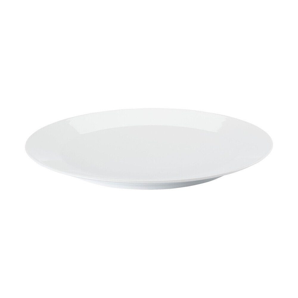 ARZBERG Speiseteller Speiseteller 27 cm Tric Weiß, Speiseteller, Ø26,8cm, Porzellan, Weiß