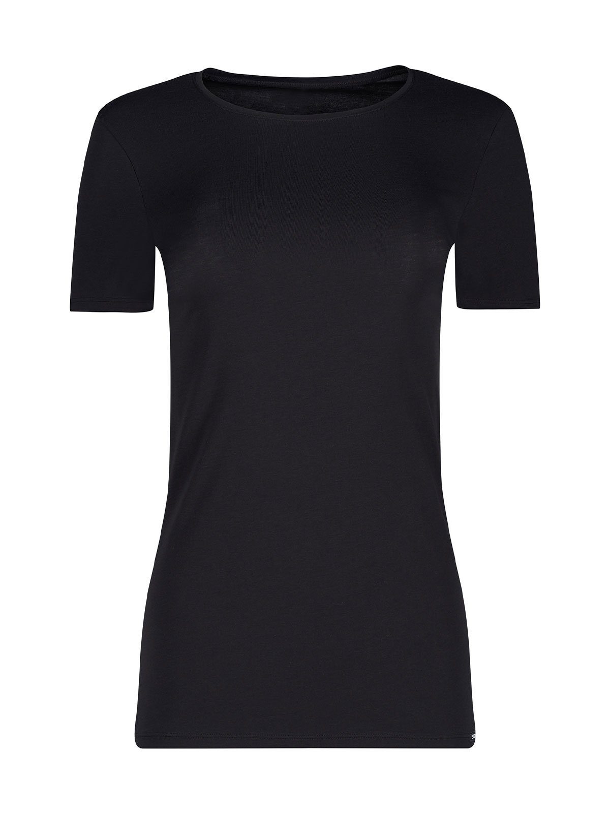 Skiny Unterhemd Damen Shirt kurzarm Cotton Essentials (Stück, 1-St) -