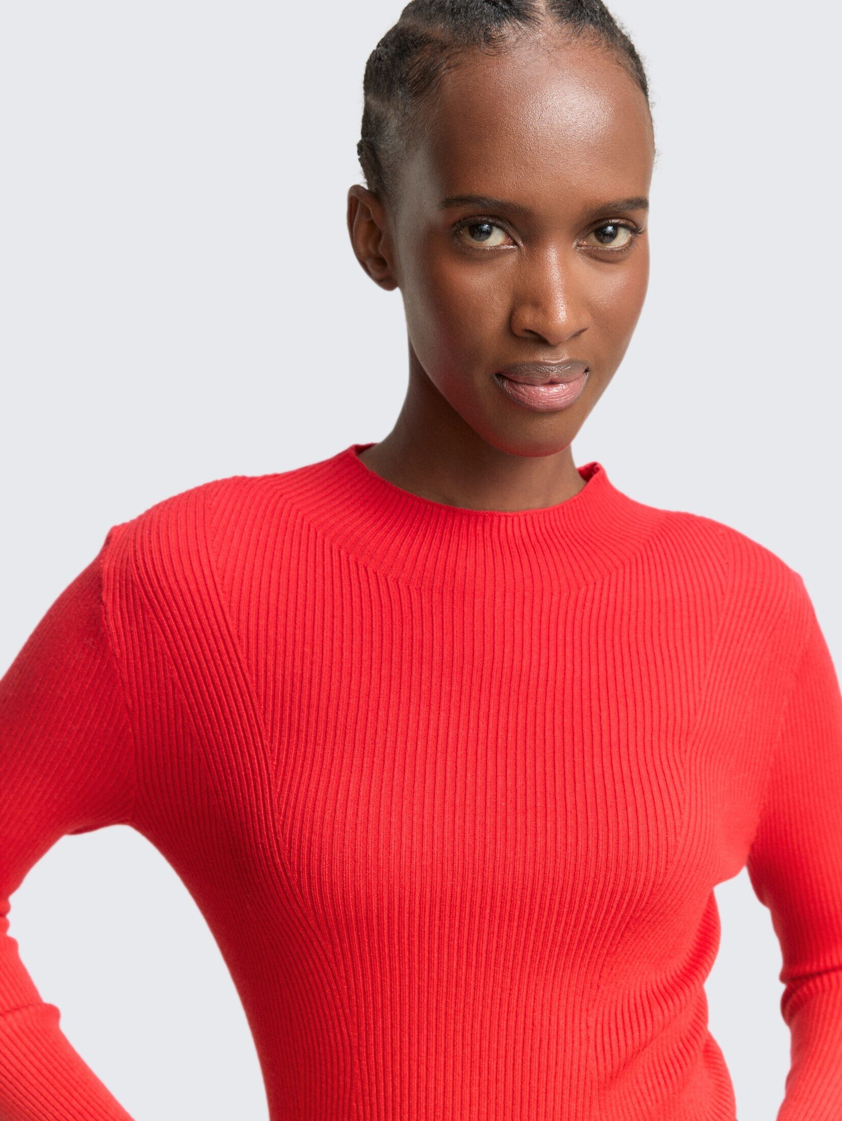 TOM TAILOR Denim Strickpullover Pullover & Strickjacken Tight Fit Strickpullover