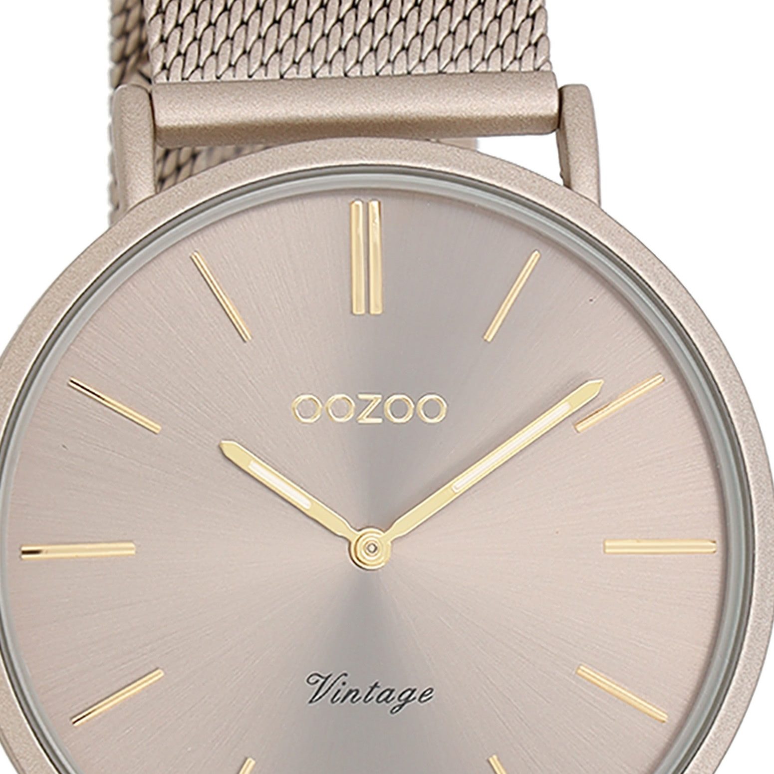 OOZOO Quarzuhr Oozoo Damen Armbanduhr Vintage Series, (Analoguhr), Damenuhr günstig online kaufen