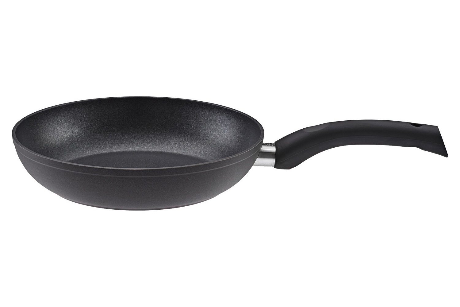 RÖSLE Bratpfanne MOMENTS, Ø 28 cm, Schwarz, Elektro, Gas, Induktion, Aluminium, backofengeeignet bis 70 °C