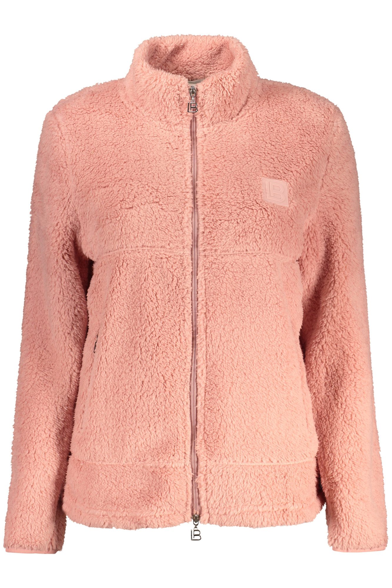 Laura Biagiotti Sweatshirt Damen Sweatshirt Rosa Langarm mit Reißverschluss