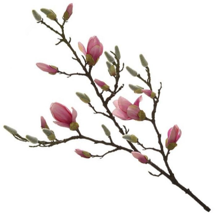 Fink Osterfigur künstlicher Magnolienzweig Pink (101cm)