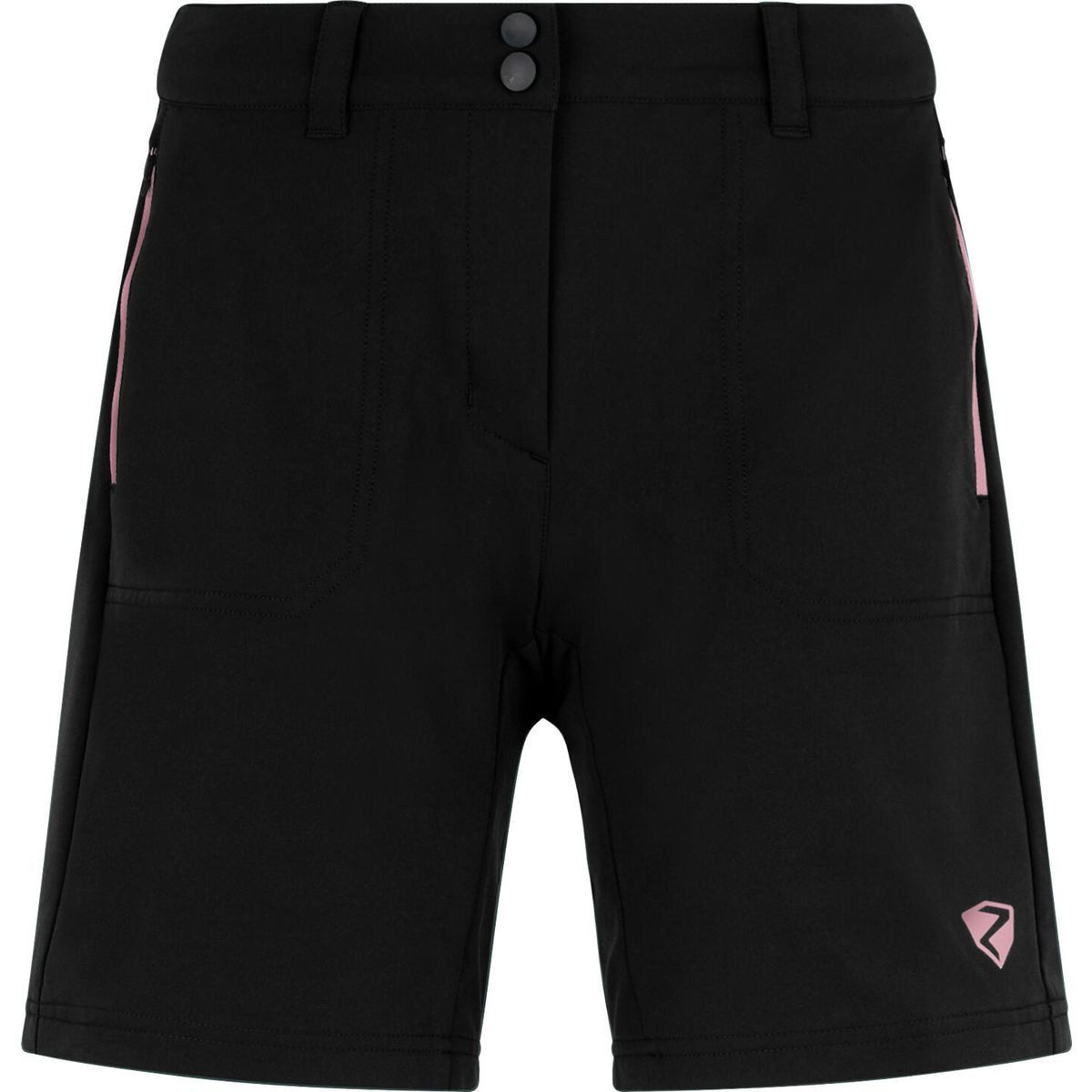 Ziener Fahrradhose Nakoa-z Shorts Lady Hochfunktionale Damen-Radshorts mit optimaler Bewegungsfreiheit