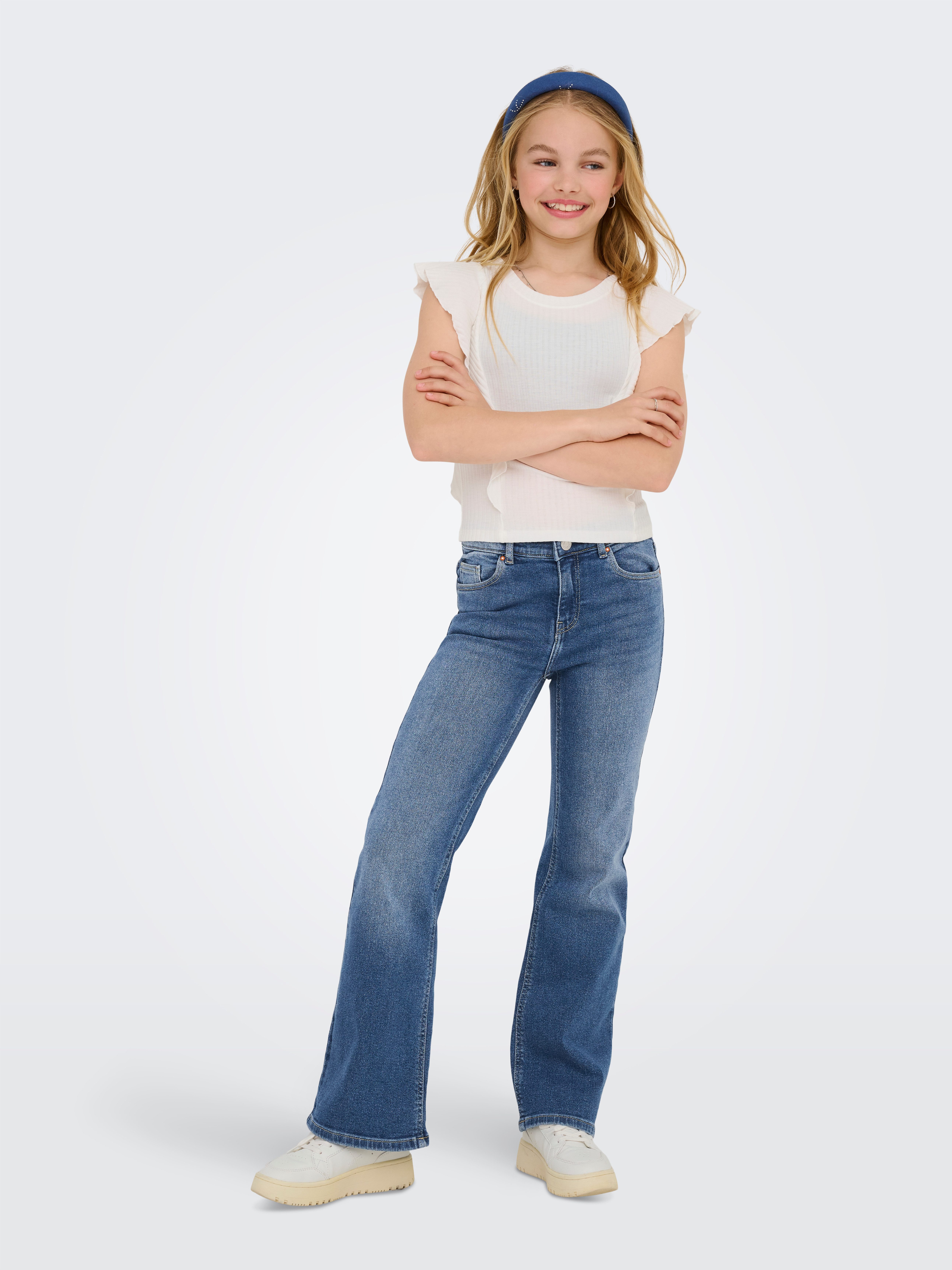 KIDS ONLY Bootcut-Jeans KOGJUICY LIFE FLARED DNM CRO557 NOOS
