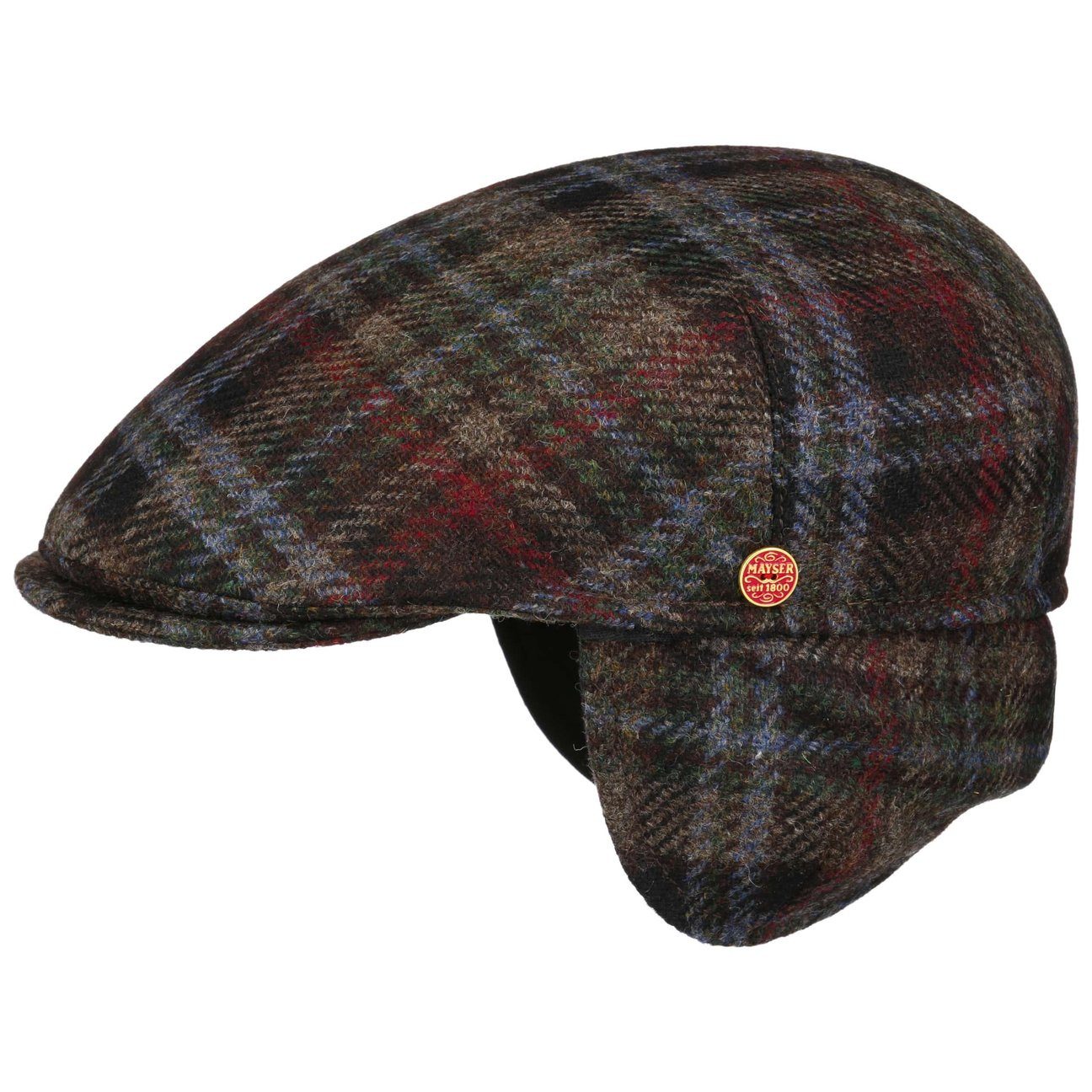 Mayser Flat Cap (1-St) Schirmmütze mit Schirm, Made in the EU