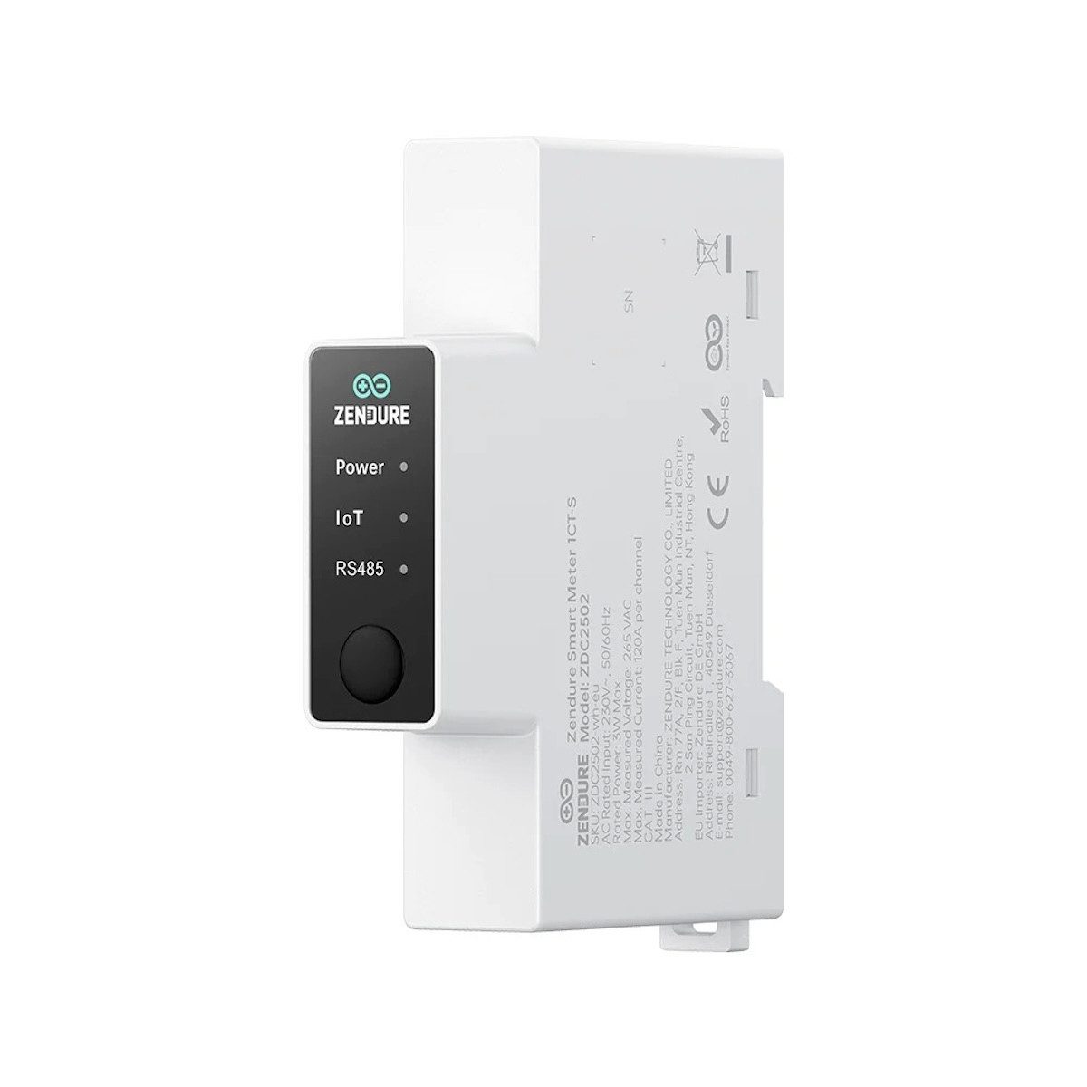 Zendure Solarmodul Zendure Smart Meter Intelligenter Zähler 3CT-S (120A) 0% Mwst., 3 W, n.a., (Packung, 4-St., Enthält 3 x CT-Klemme), 0% Mwst. gem. §12, Abs. 3 UstG für Privatanwender
