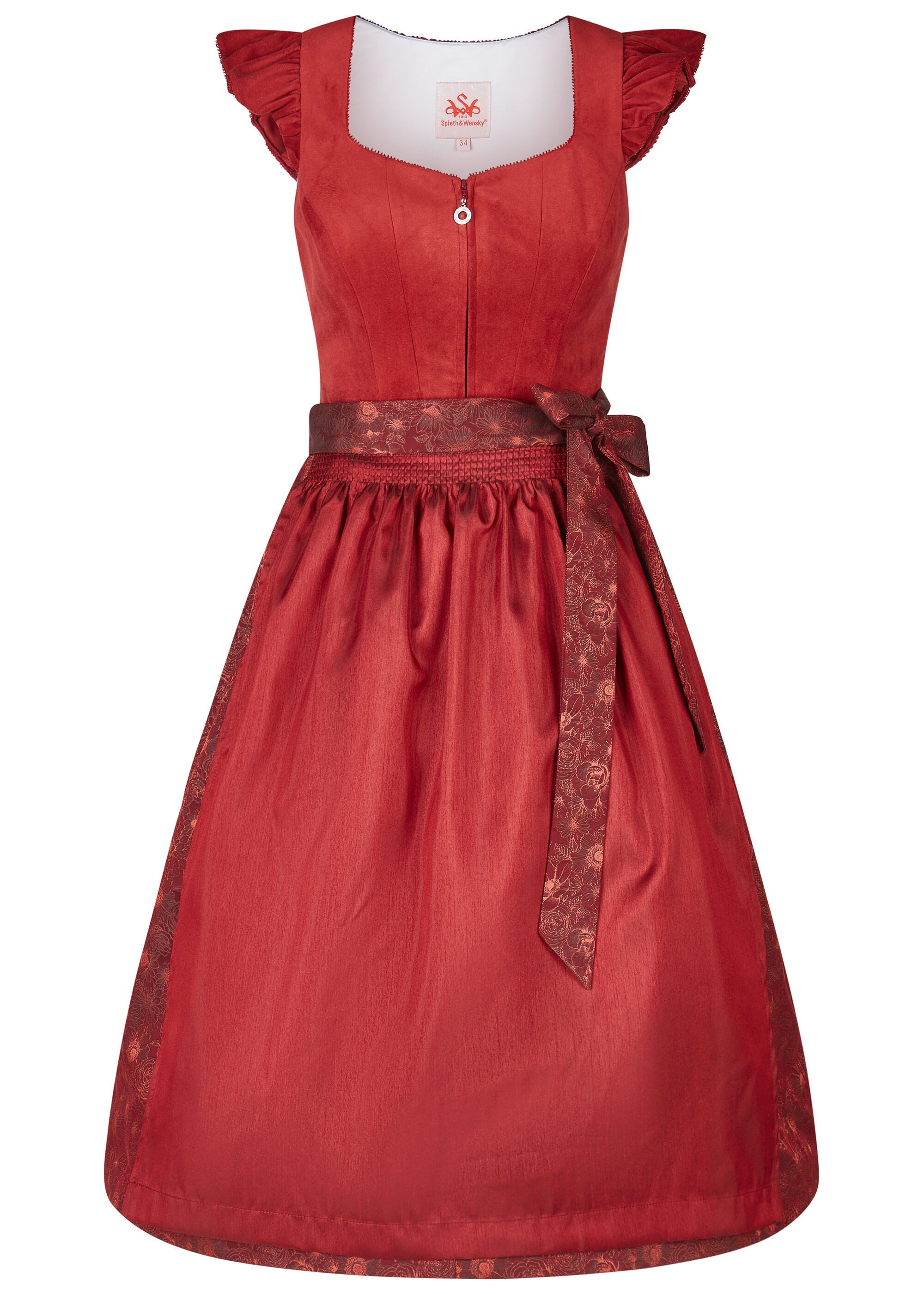 Spieth & Wensky Dirndl Kendall (1-tlg) mit klassischer Trachtenoptik – Bild 2 von 5