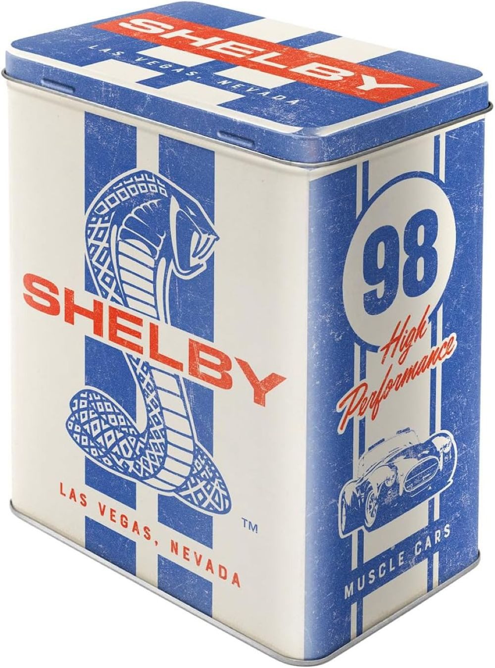Nostalgic-Art Vorratsdose Kaffeedose Blechdose - Shelby - Cobra Snake 98
