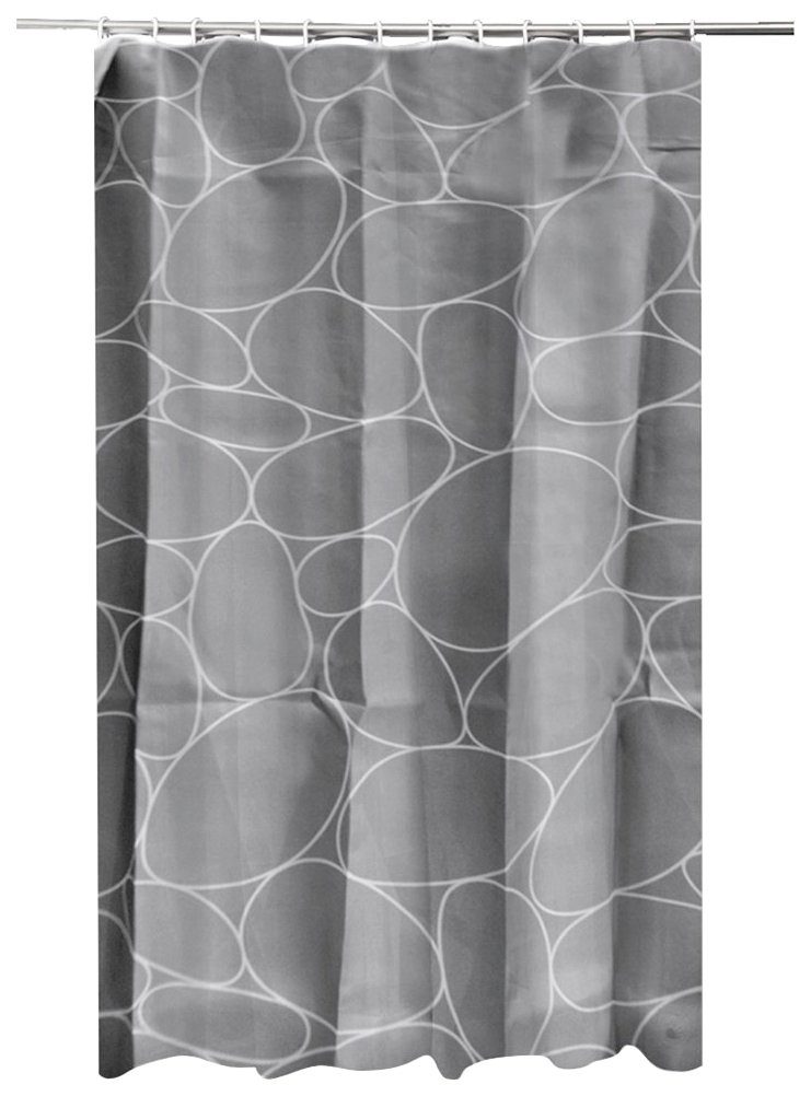 ADOB Duschvorhang Breite 180 cm, Höhe 200 cm