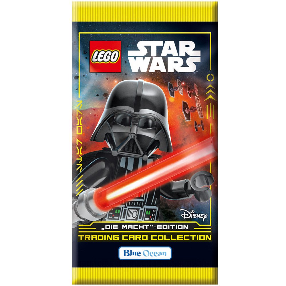 Star Wars Sammelkarte LEGO Star Wars Serie 4 Karten 1 Leere Mappe + 5 Booster + Hüllen