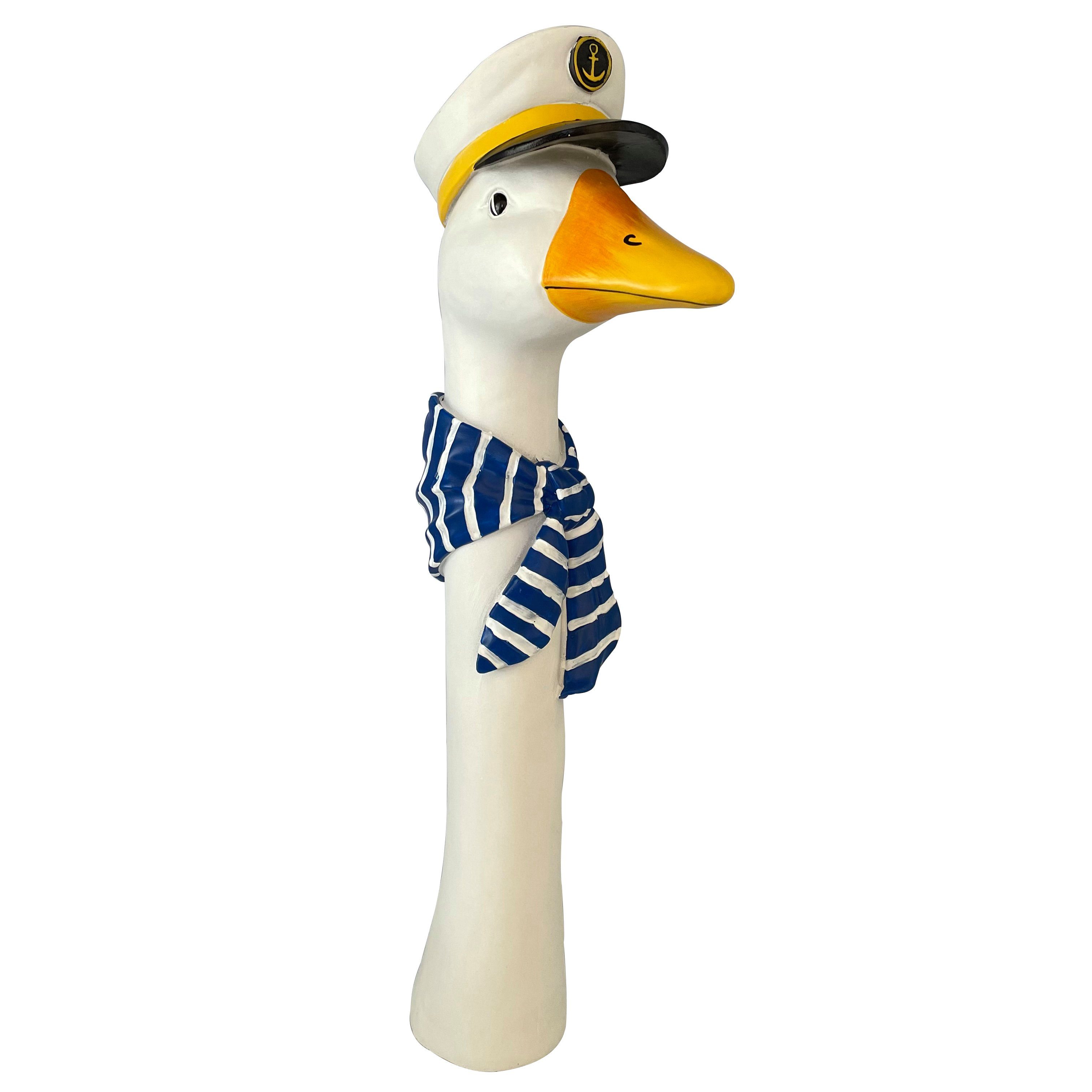 Online-Fuchs Gartenfigur Gänsehals Gartenstecker Gans - günstig online kaufen