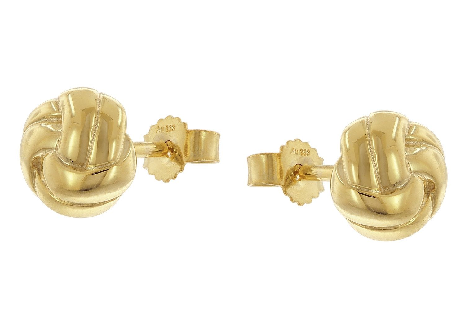 trendor Paar Ohrstecker Damen-Gold 333/8K Knoten günstig online kaufen