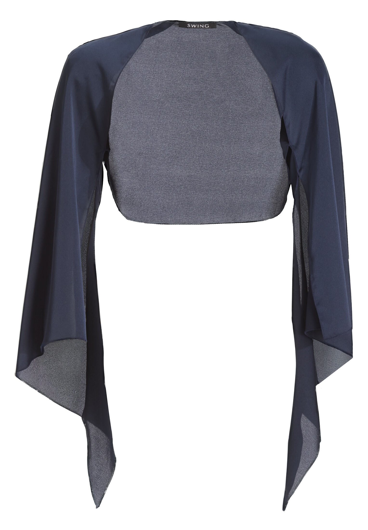 SWING Schal - Stola aus Satin Chiffon, Lockere Passform günstig online kaufen