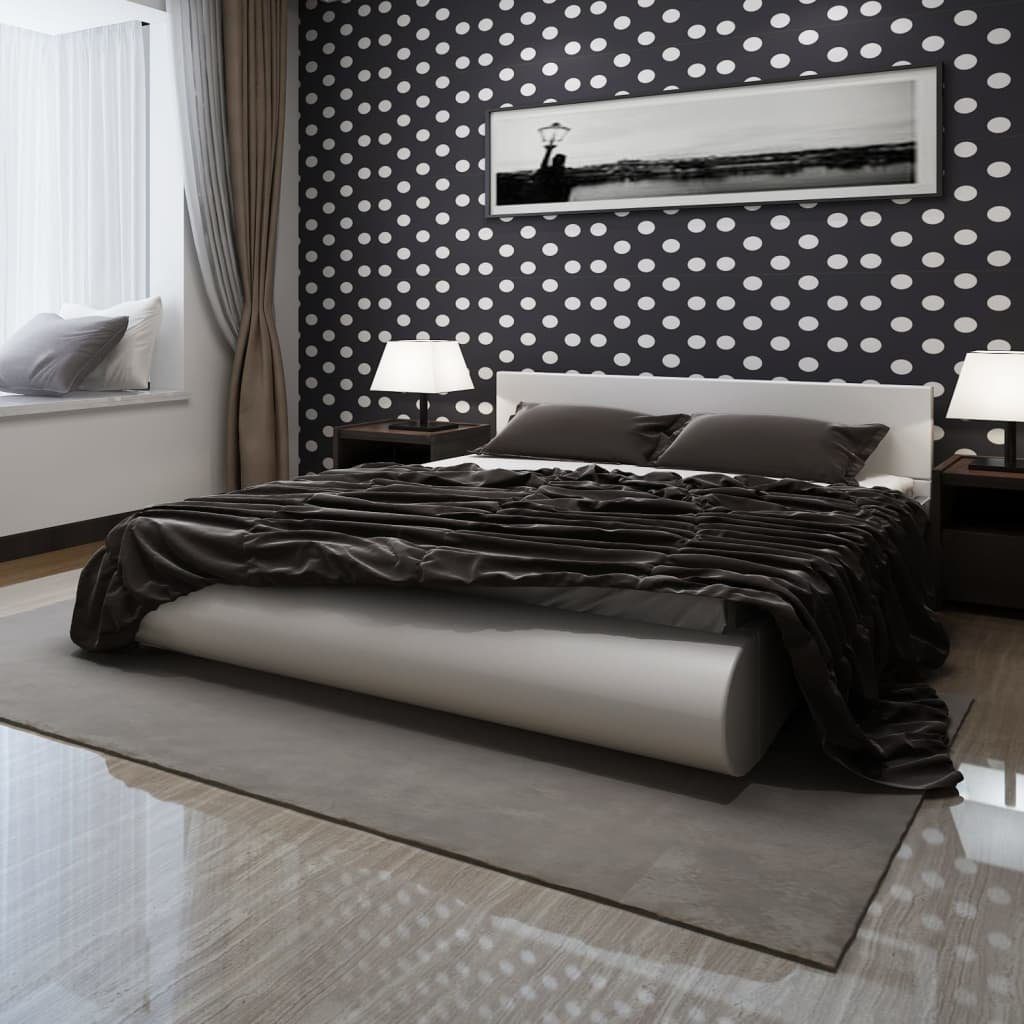 Lattenrost, »Kunstlederbett Bettgestell+ Matratze 140x200 weiß«, vidaXL  online kaufen | OTTO
