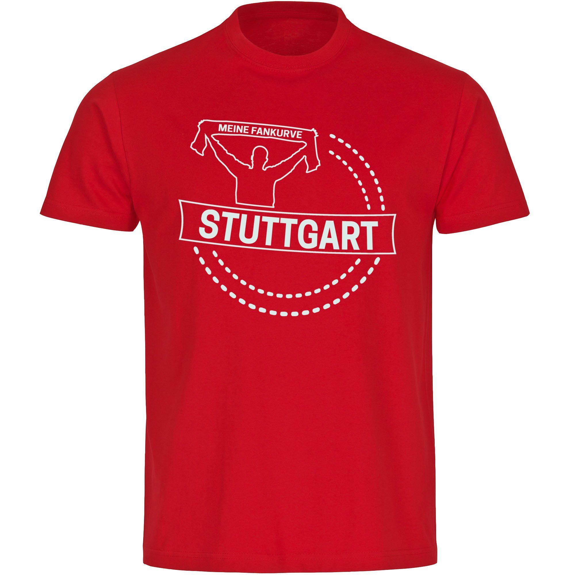 T-Shirt Herren Stuttgart - Meine Fankurve - Männer