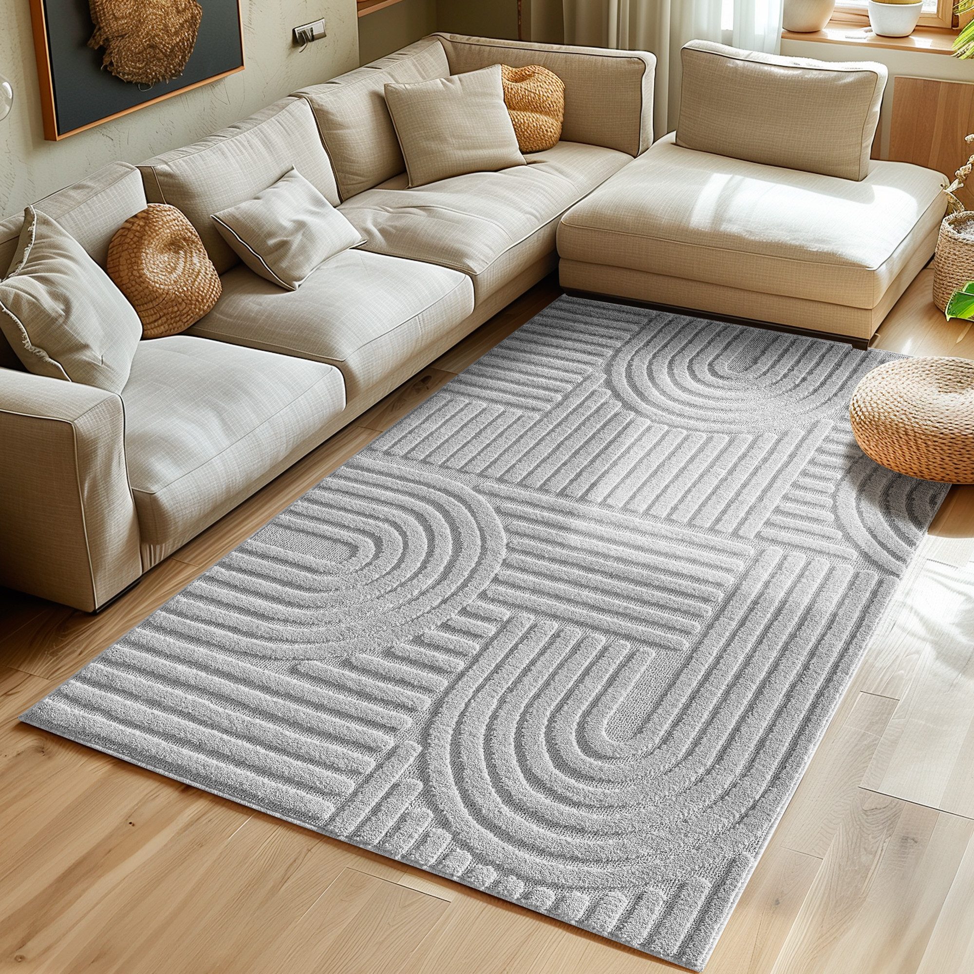 Designteppich Skandinavischer Boho