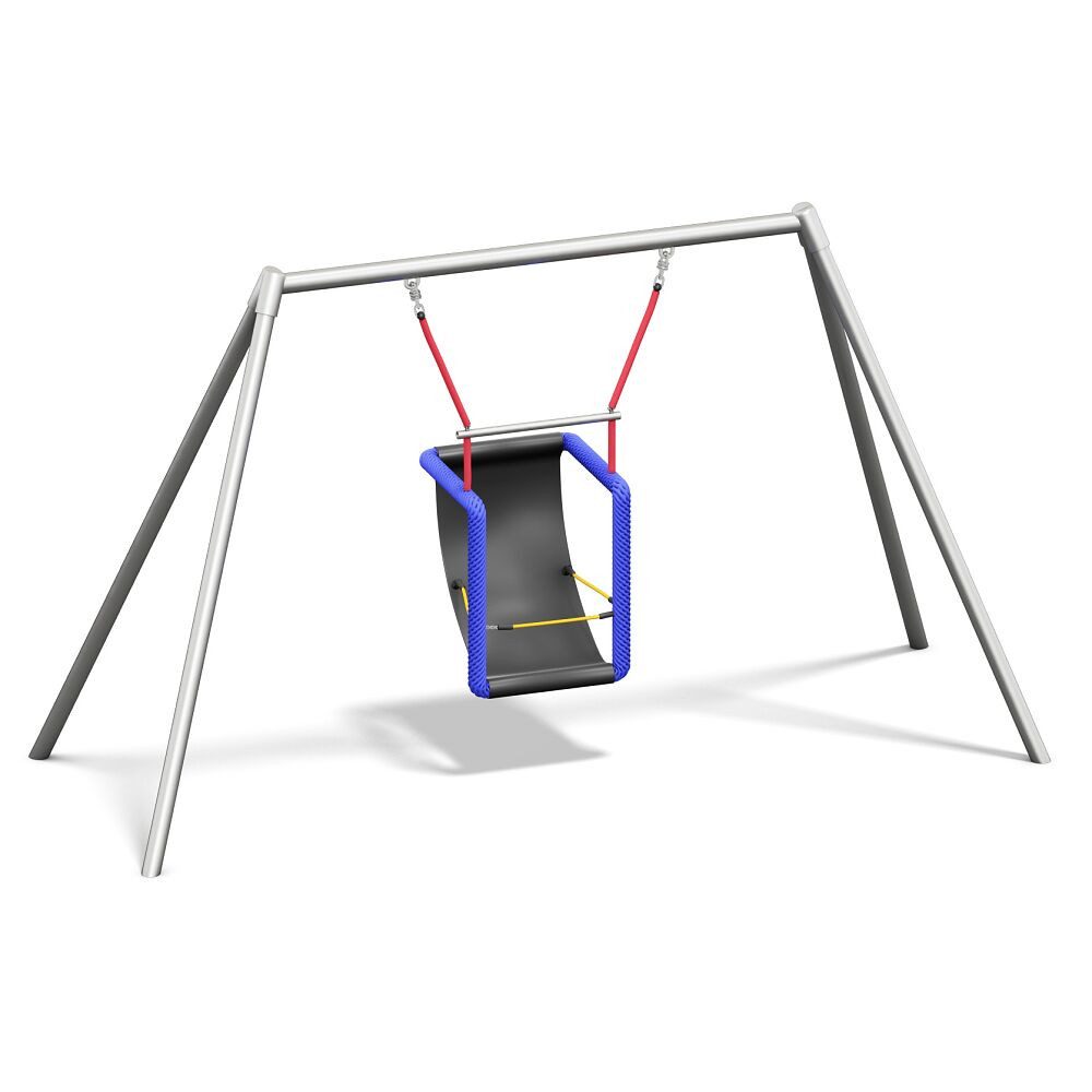 Playparc Einzelschaukel Schaukelsessel Maxi, Sitz mit einseitig zu öffnender Sicherung