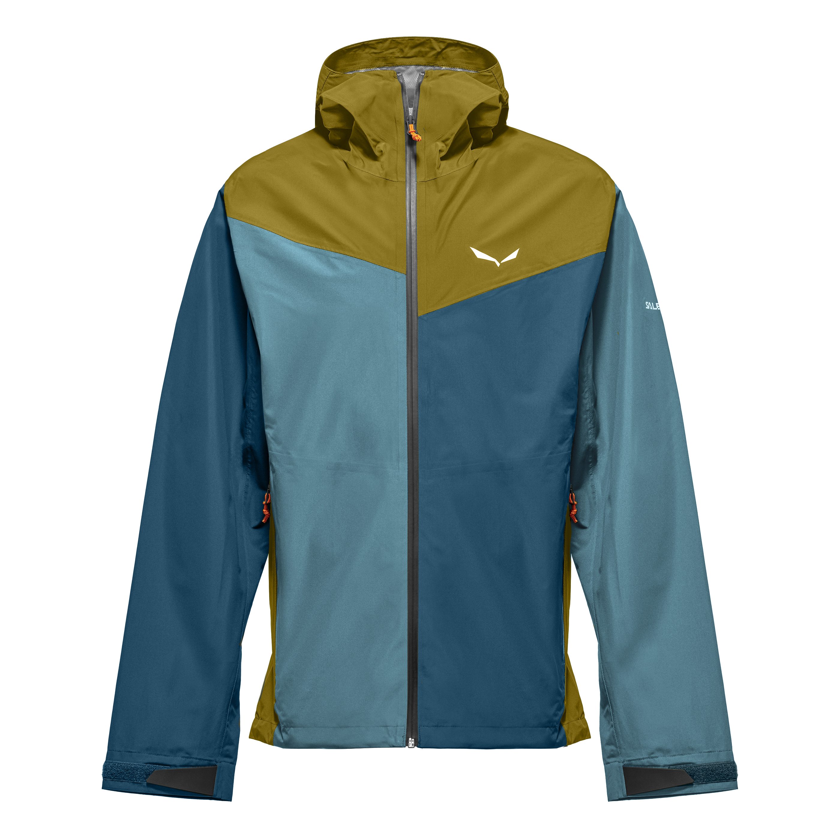 Salewa Funktionsjacke Trekking-Wanderjacke Puez Powertex (2,5-Lagen Hardshelljacke, wind)