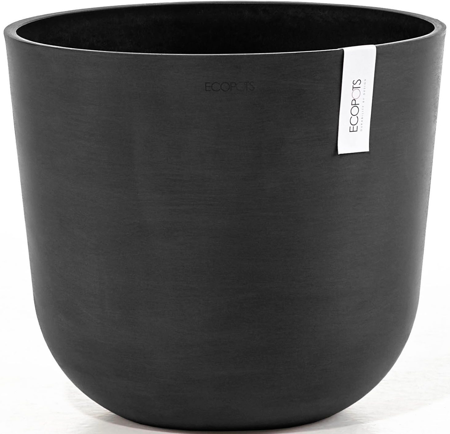 ECOPOTS Blumentopf Oslo 35 Dunkelgrau, für innen und außen: frostsicher, bruchsicher und lichtbeständig. Reduzierter Preis € 33,95. Unverbindliche Preisempfehlung € 39,95