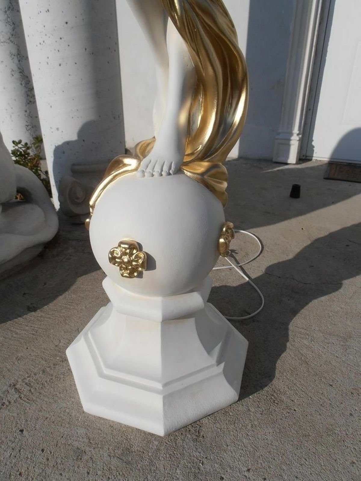 200cm Stehleuchte Design Leuchten Lampen Stand Lampe JVmoebel Skulptur Leuchte Figur